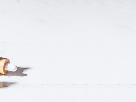 CBD oils and lavender plant